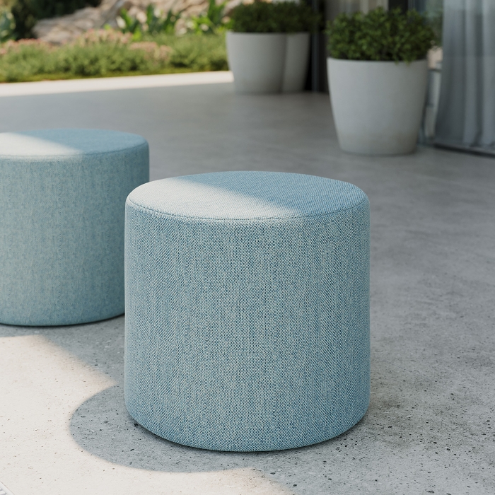 Resort Soft Seating 20" Round Stool