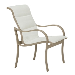 Tropitone Shoreline Padded Sling Dining Chair - 960237PS