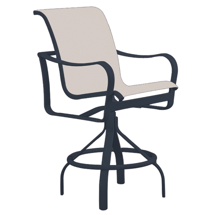 Tropitone Shoreline Sling Swivel Bar Stool - 150027-28