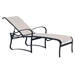 Tropitone Shoreline Sling Chaise Lounge with Arms - 150032