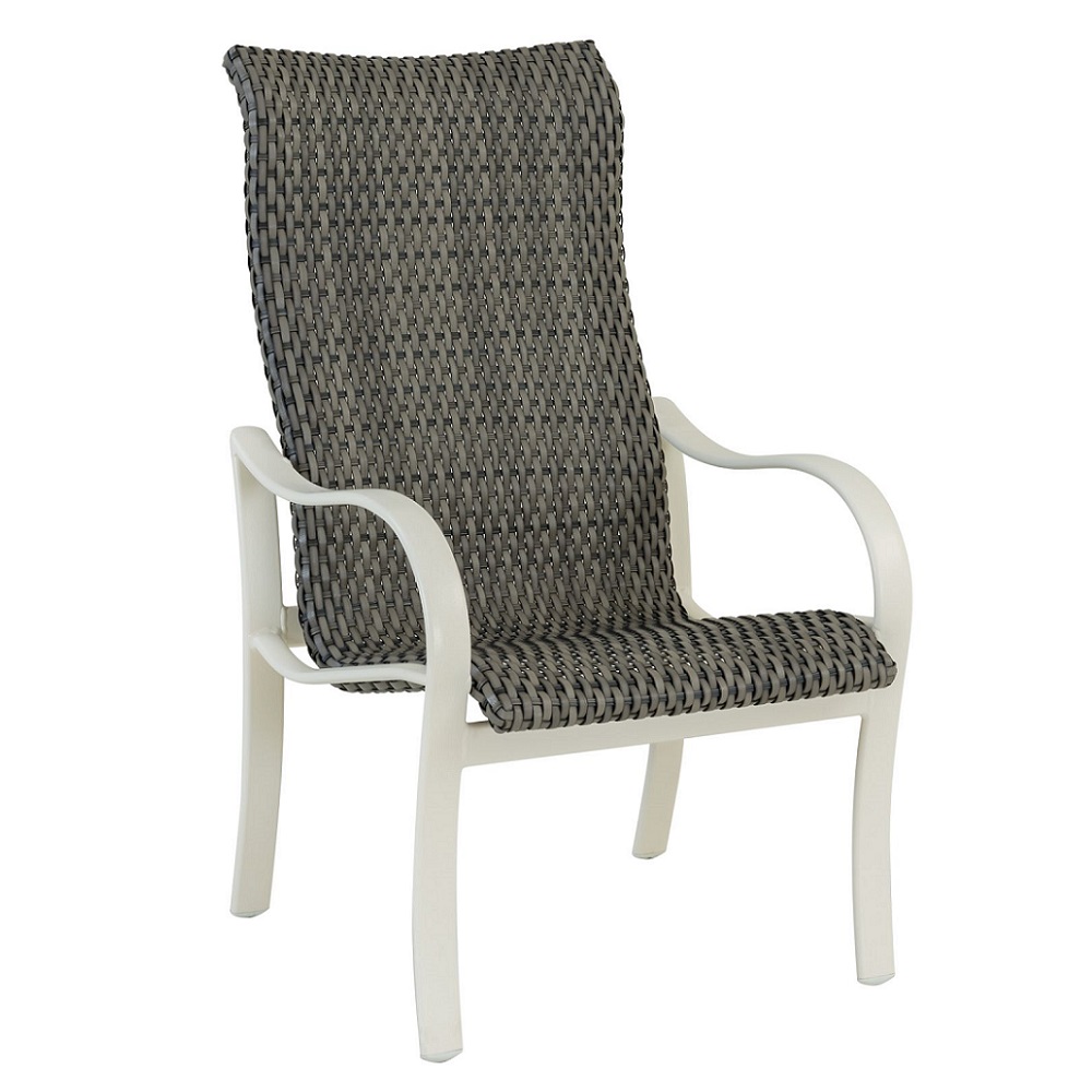 Tropitone Shoreline Woven High Back Dining Chair - 961701WS