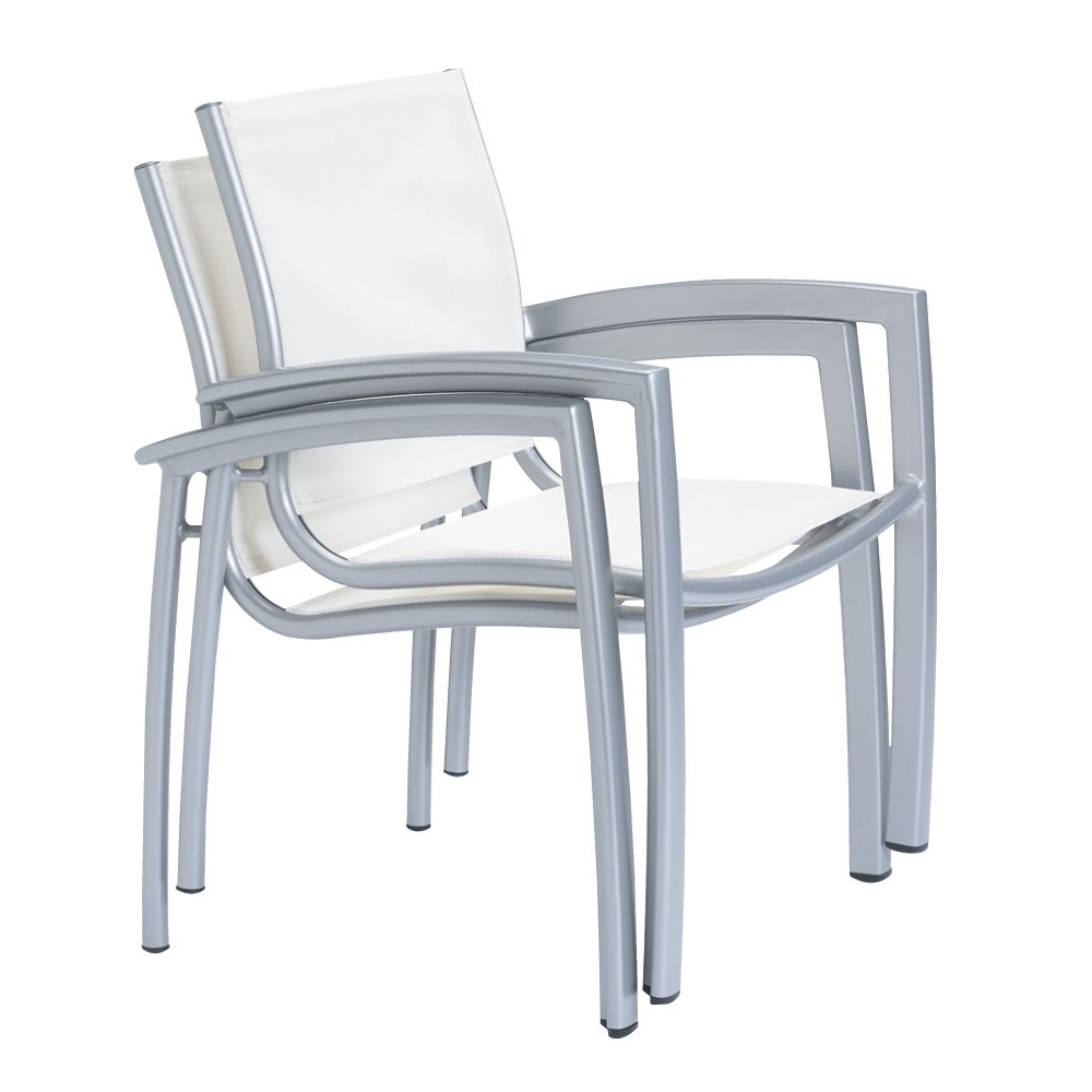 dining chairs stacked