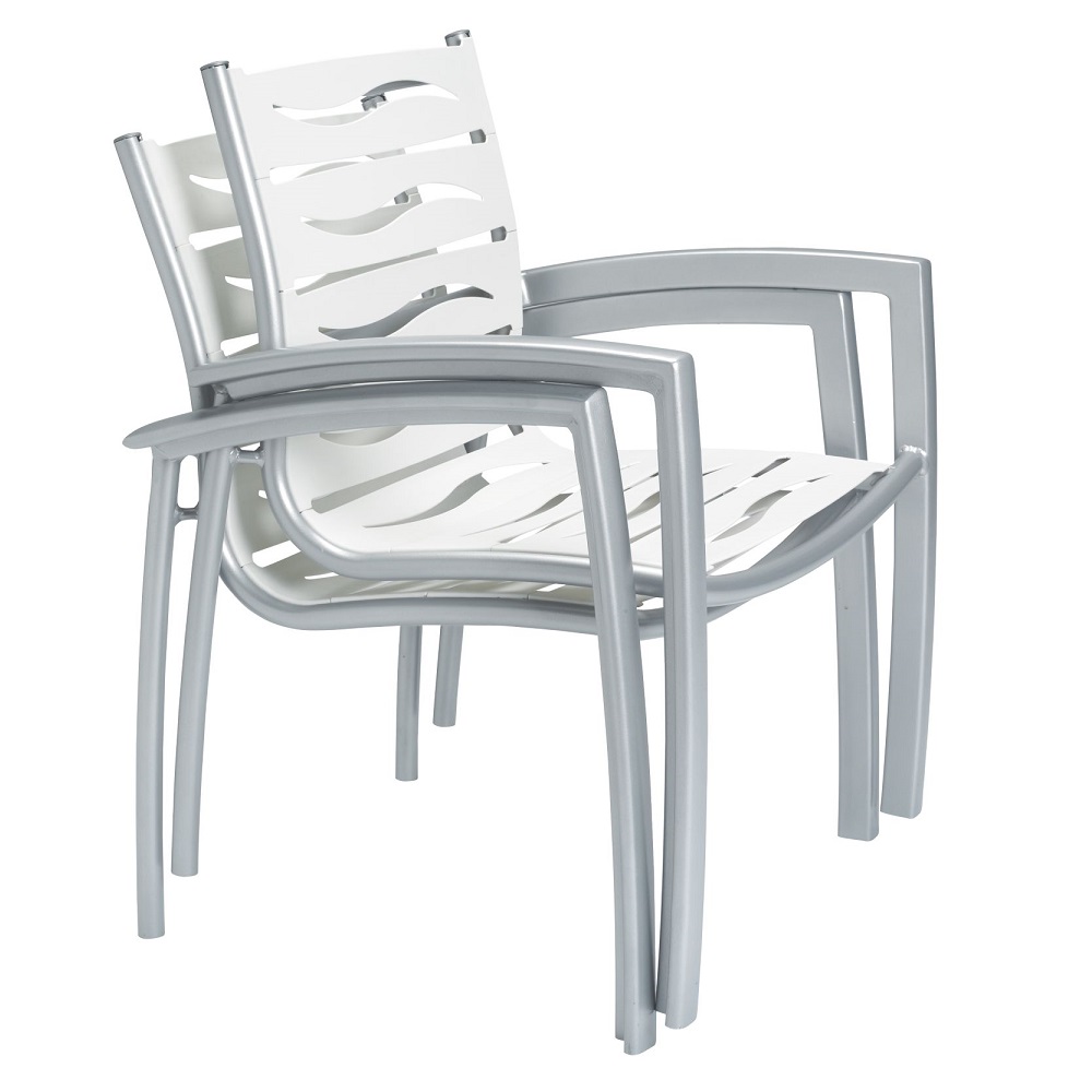 dining chair stacked