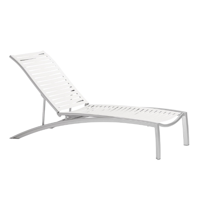 Tropitone South Beach EZ Span Ribbon Armelss Chaise Lounge - 230532RB