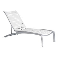 Tropitone South Beach EZ Span Wave Armless Chaise Lounge - 230532WV