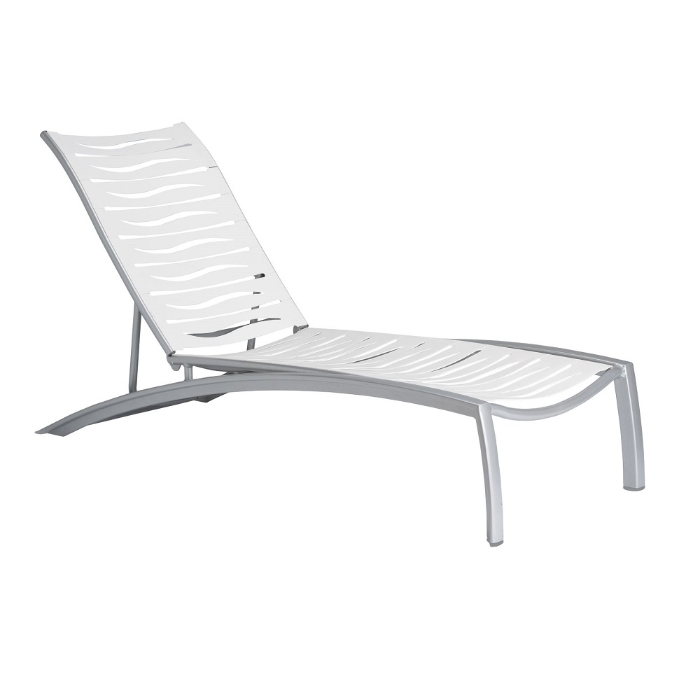 Tropitone South Beach EZ Span Wave Armless Chaise Lounge - 230532WV