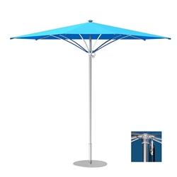 Tropitone Trace 10 Triangular Patio Umbrella with Pulley Lift - RT010PS