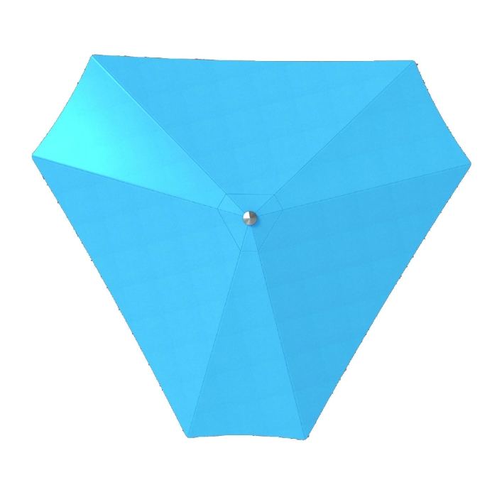 triangle top view