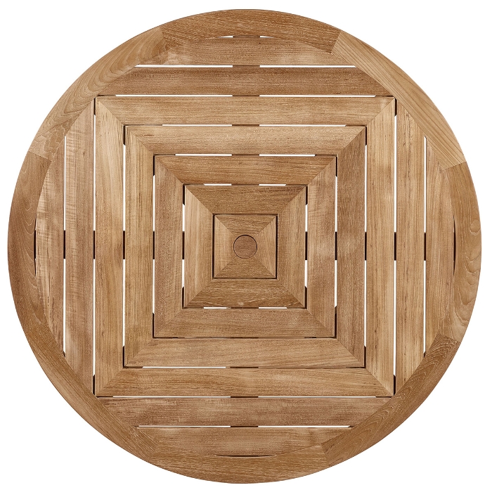 Universal Coastal Living Chesapeake 54" Round Table overhead