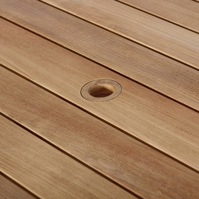 Universal Coastal Living Chesapeake Rectangle Dining Table top detail