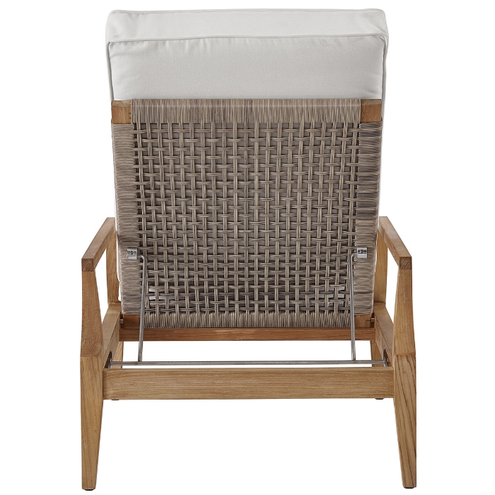 Universal Coastal Living Chesapeake Chaise Lounge back