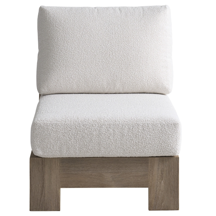 Universal Coastal Living Saratoga Armless Sectional Chair front