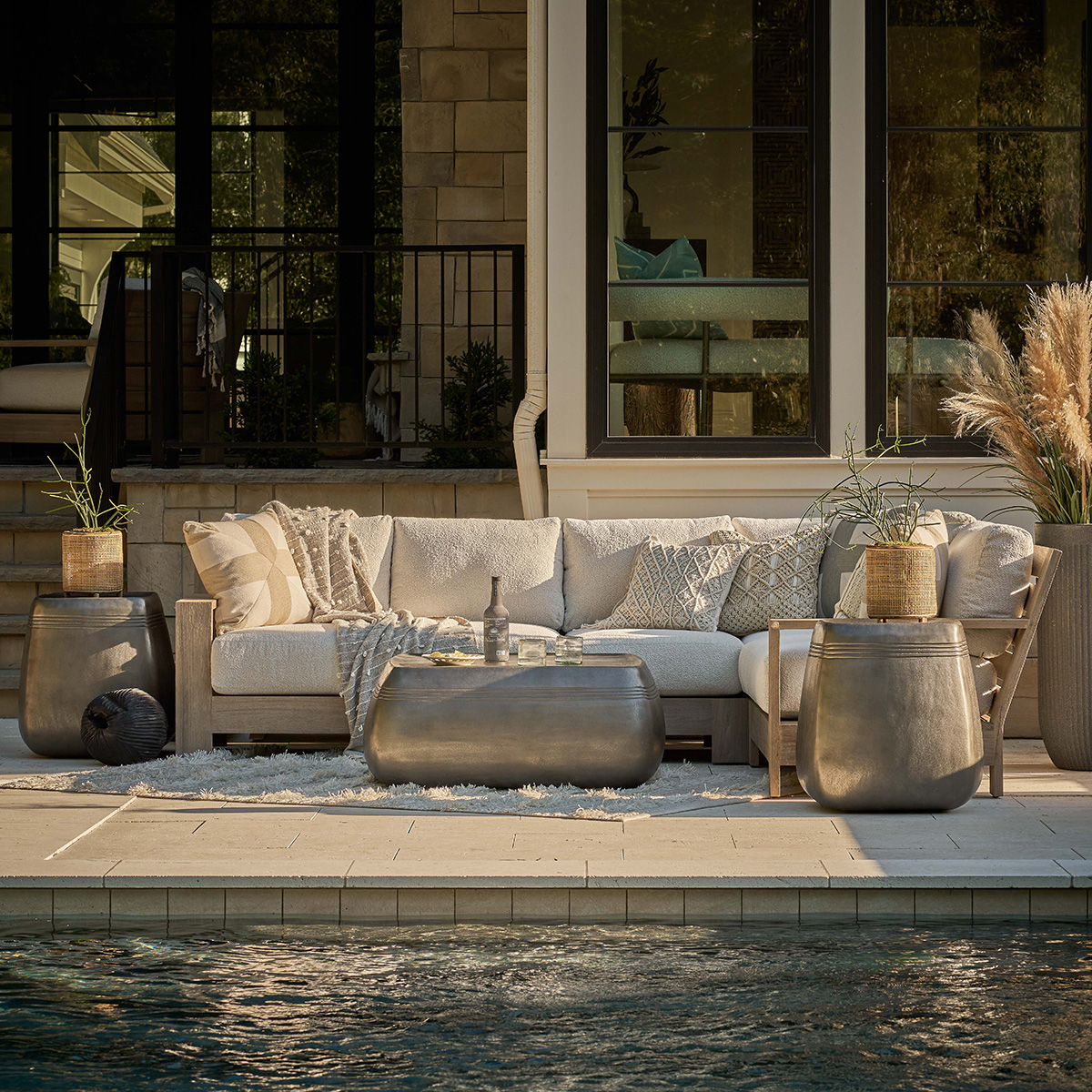 Universal Coastal Living Saratoga Loveseat Sectional - Thumbnail 2