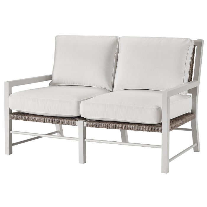 Universal Coastal Living Tybee Loveseat side