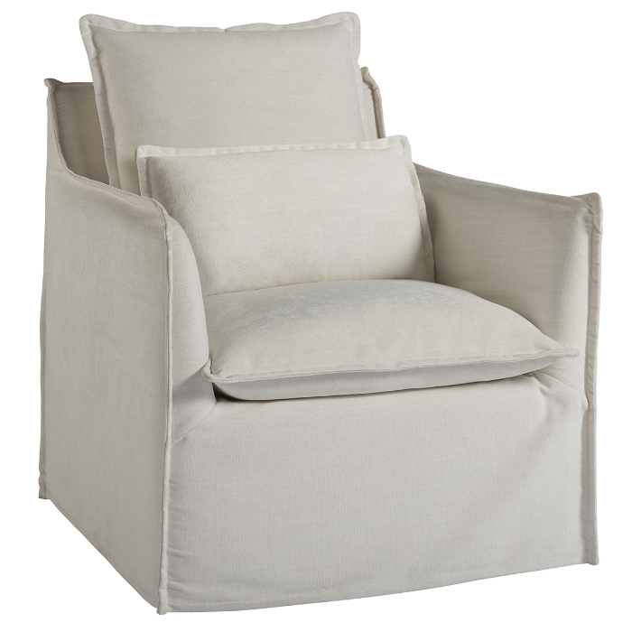 Universal Coastal Living Upholstery Siesta Key Swivel Chairs