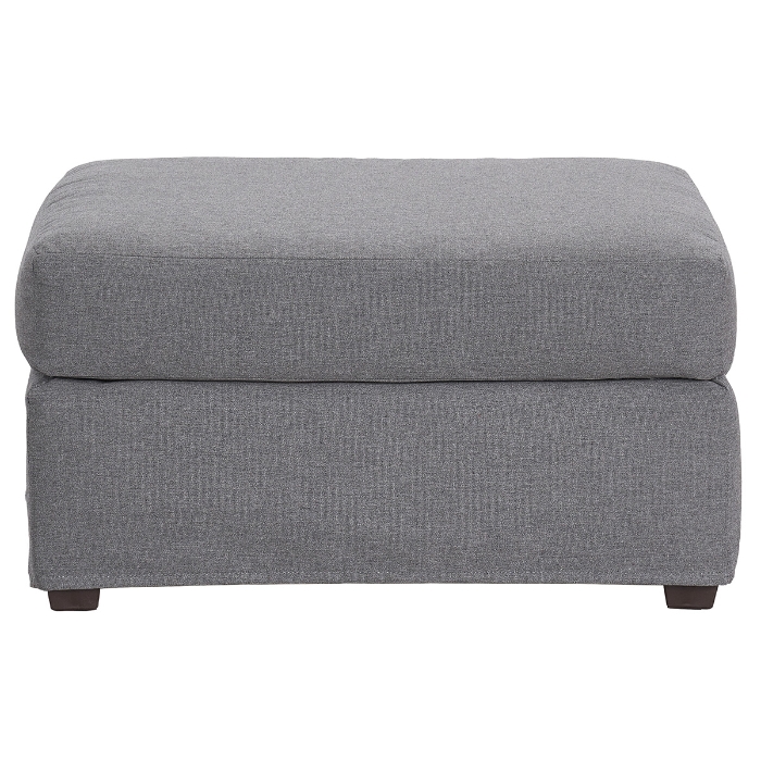 Universal Coastal Living Upholstery Brooke Ottoman front