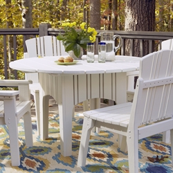 Uwharrie Chair Carolina Preserves 48 Inch Round Dining Table - C094