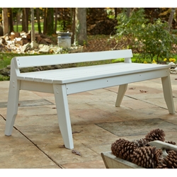 Uwharrie Chair Plaza Three-Seat Bench without Back - P098