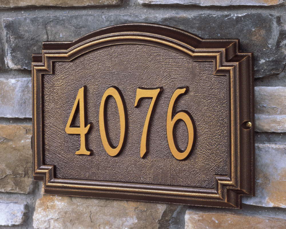 Whitehall Address Plaque