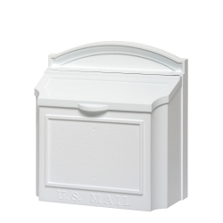 Whitehall Wall Mailbox in White