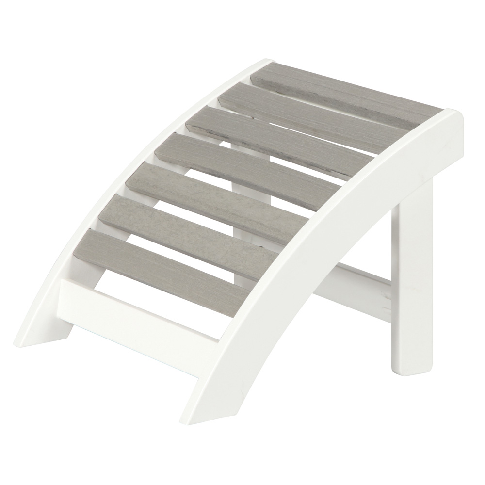 Windward Comfort Height MGP Adirondack Chair and Ottoman - Thumbnail 3