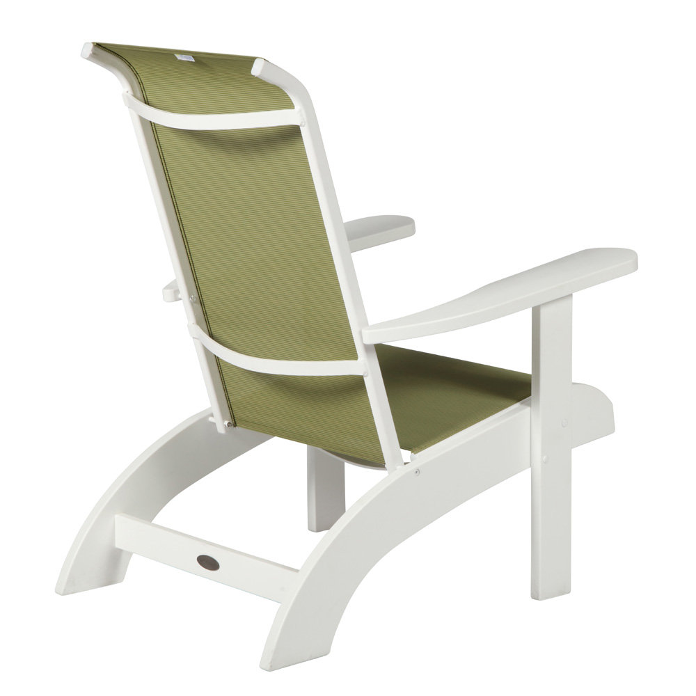 Windward MGP Adirondack Sling Chair and Ottoman