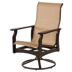 Windward Covina MGP Sling High Back Dining Swivel Rocker - W5835HB