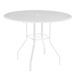 round traditional slat top dining set
