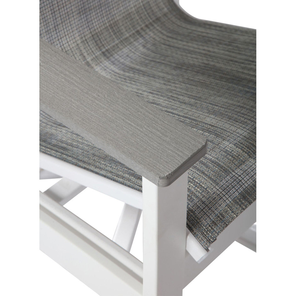 outdoor sling seating dining chair