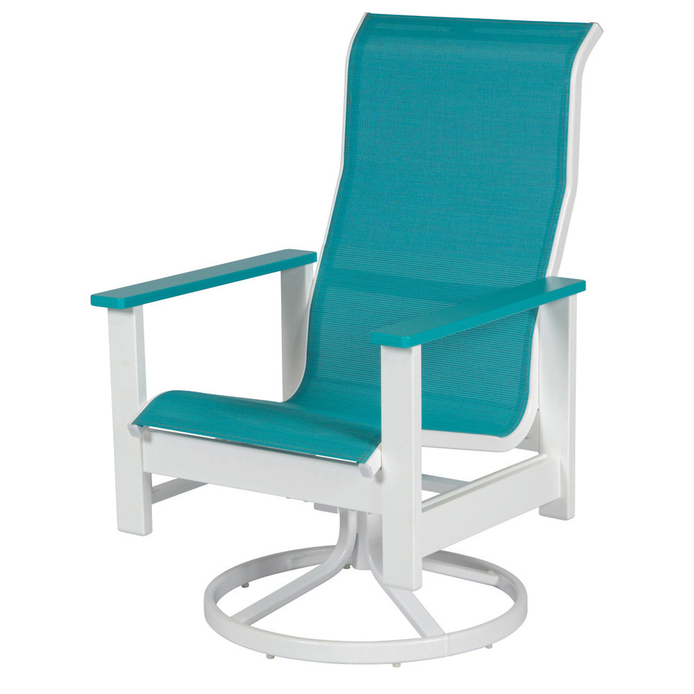Windward Kingston Sling Dining Swivel Rocker - Thumbnail 5
