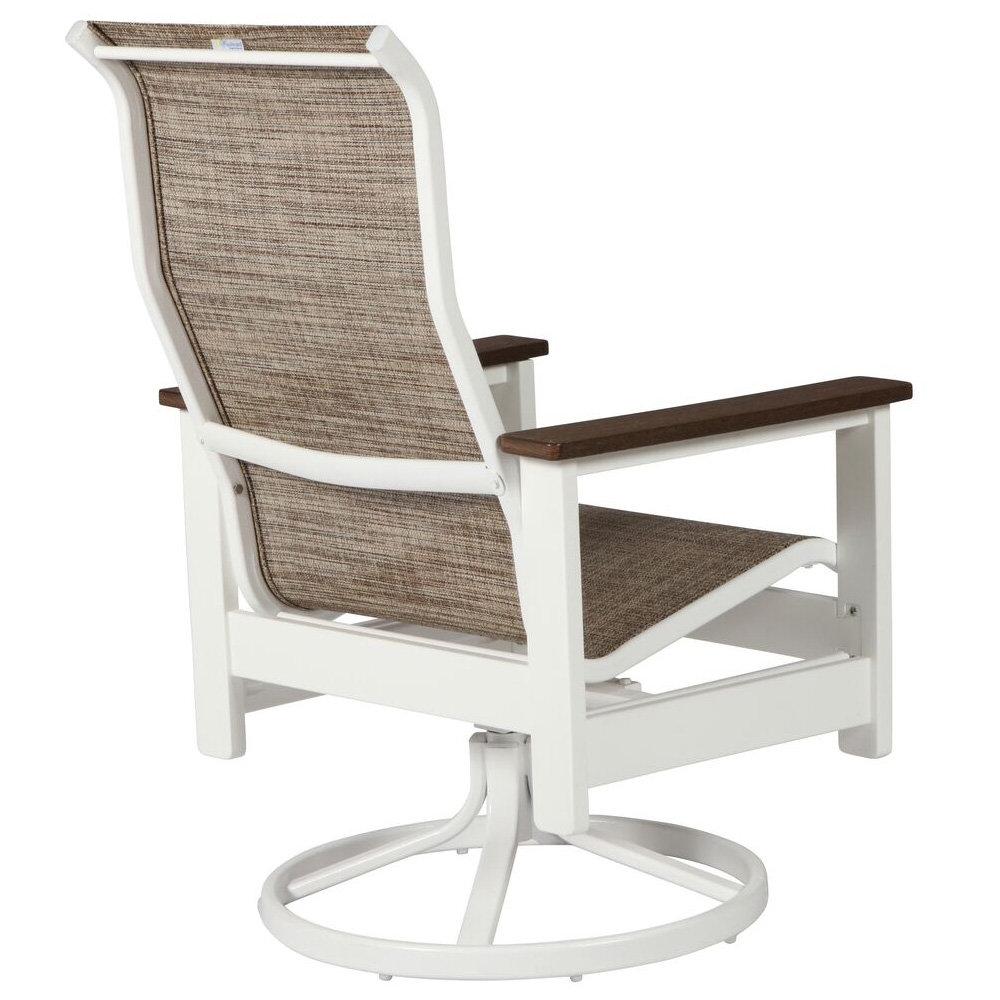 Windward Kingston Sling Dining Swivel Rocker - Thumbnail 4