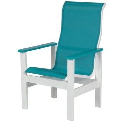 Windward Kingston Sling High Back Dining Arm Chair - W4250HB
