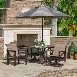 Windward Kingston MGP Sling Dining Set for 4 - WW-KINGSTON-SET3