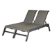 Malibu MGP Sling Armless Double Chaise with Table - W70102T