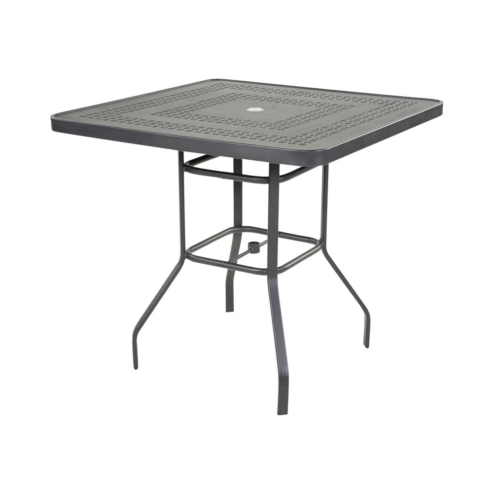 Windward Mayan Aluminum 36" Square Balcony Table - KD3618-36SMYNU