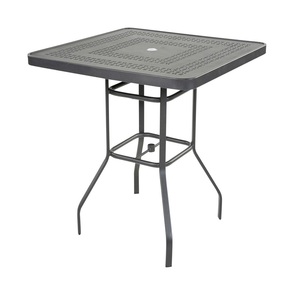 Windward Mayan Aluminum 36" Square Bar Table - KD3618BSMYNU