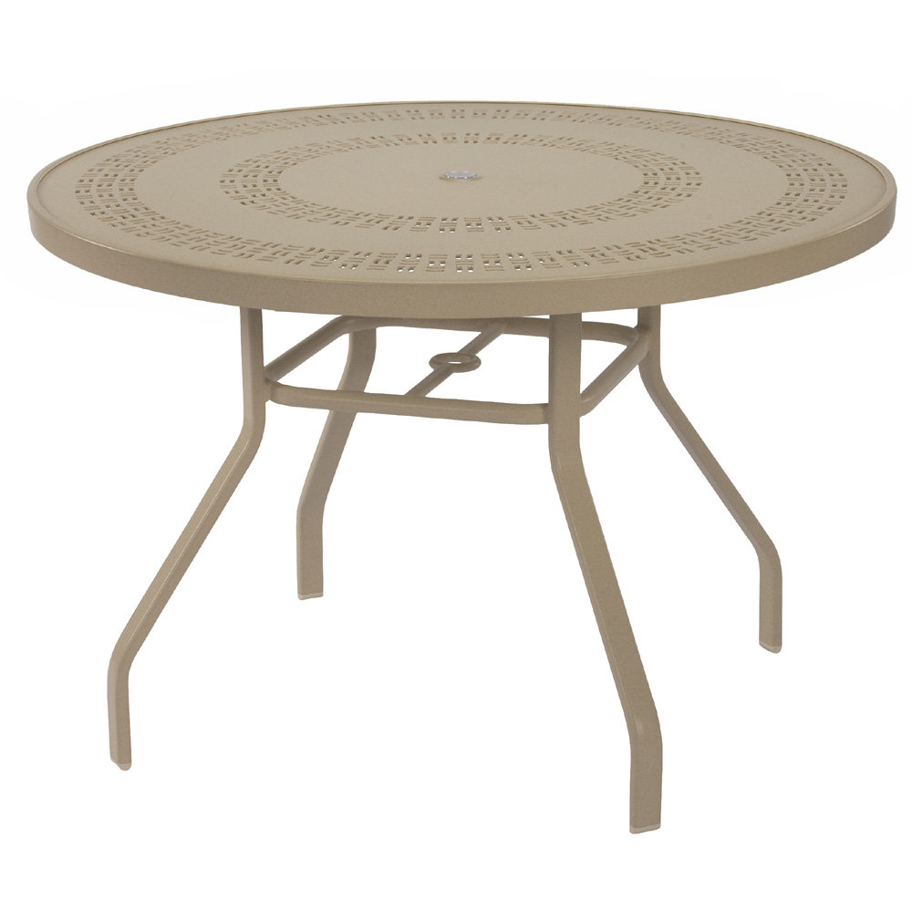 Windward Mayan Aluminum 36" Round Dining Table - KD3618MYNU