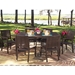 All Weather Wicker Miami Dining Arm Chair - S601501
