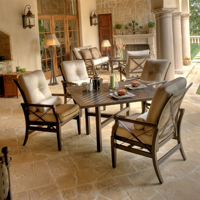 Andover Cushion Dining Arm Chair - 510401