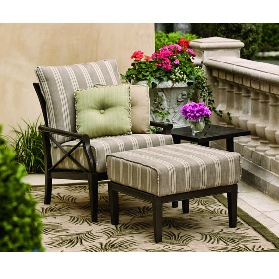 Andover Cushion Ottoman - 510486