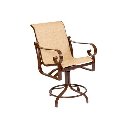 Belden Hi-Top Fire Pit Set with Swivel Counter Chairs - WD-BELDENSLING-SET2
