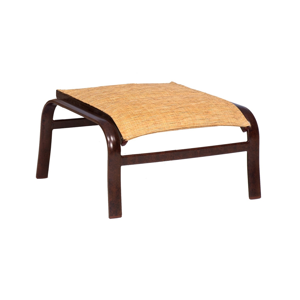 Woodard Belden Padded Sling Ottoman - 62H586