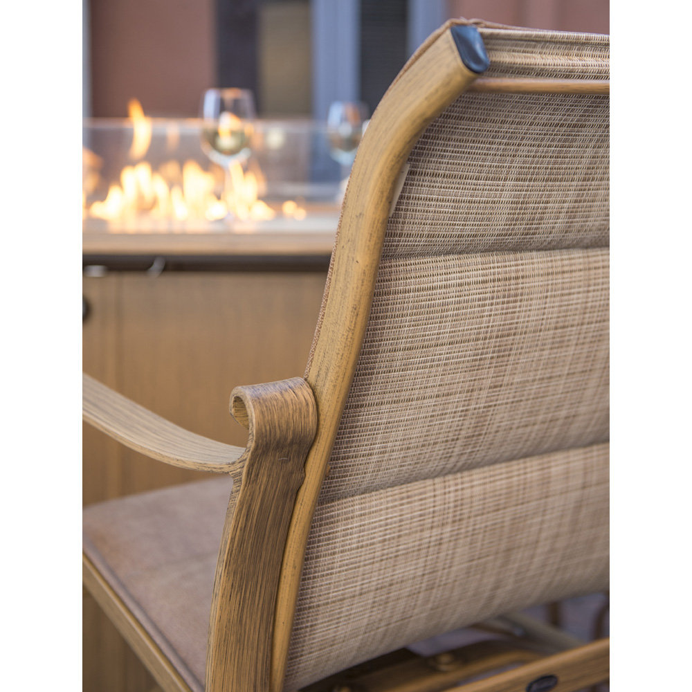 Belden Padded Sling Swivel Bar Stool - 62H568