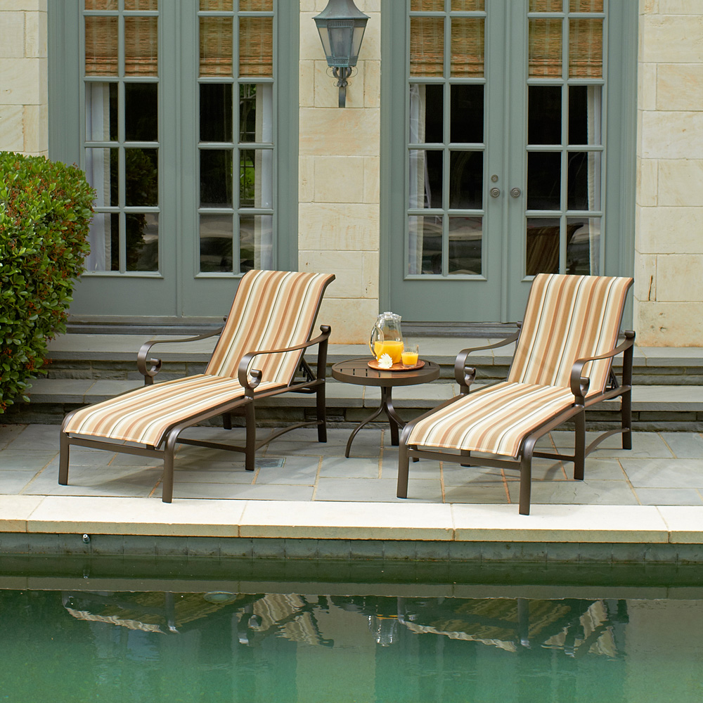 Woodard Belden Sling Chaise Lounge Set - WD-BELDENSLING-SET1