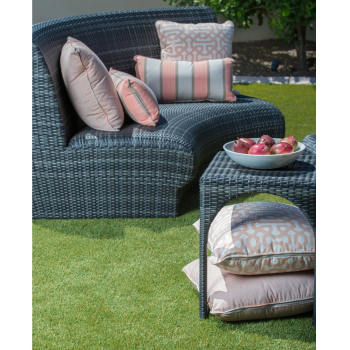 Woodard Canaveral Genie Modern Wicker Side View