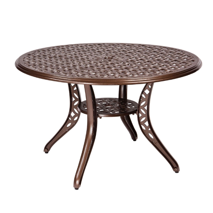 Woodard Casa 48" Round Dining Table - 3Y48BT