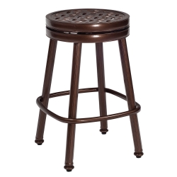 Woodard Casa Round Swivel Counter Stool - 3Y0669