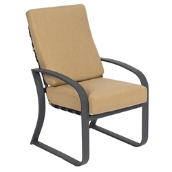 Woodard Cayman Isle Cushion Dining Arm Chair - 2EM425
