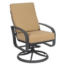 Woodard Cayman Isle Cushion Swivel Rocker - 2EM466