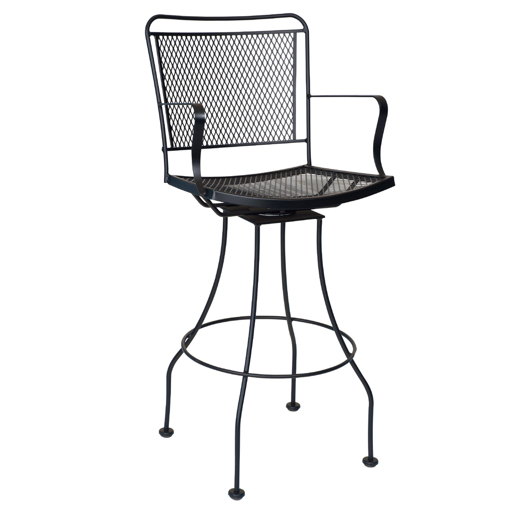 Woodard Constantine Swivel Bar Stool - 130068
